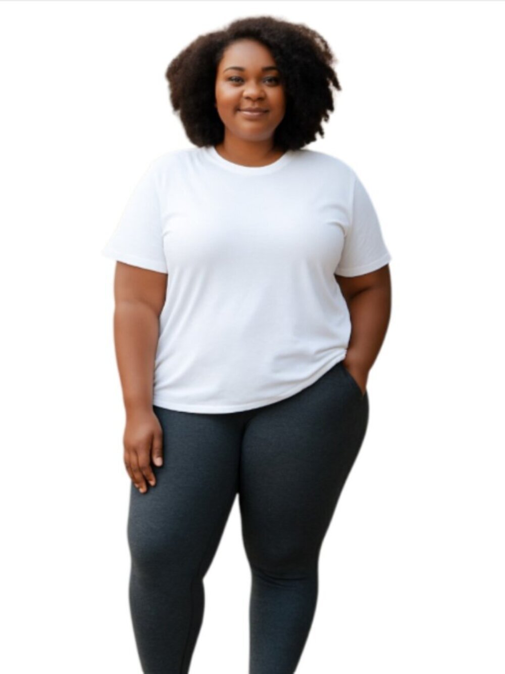 ALFANI WOMAN Plus Size 18W Stretch Pant Abstract Striations Dark & Light Gray